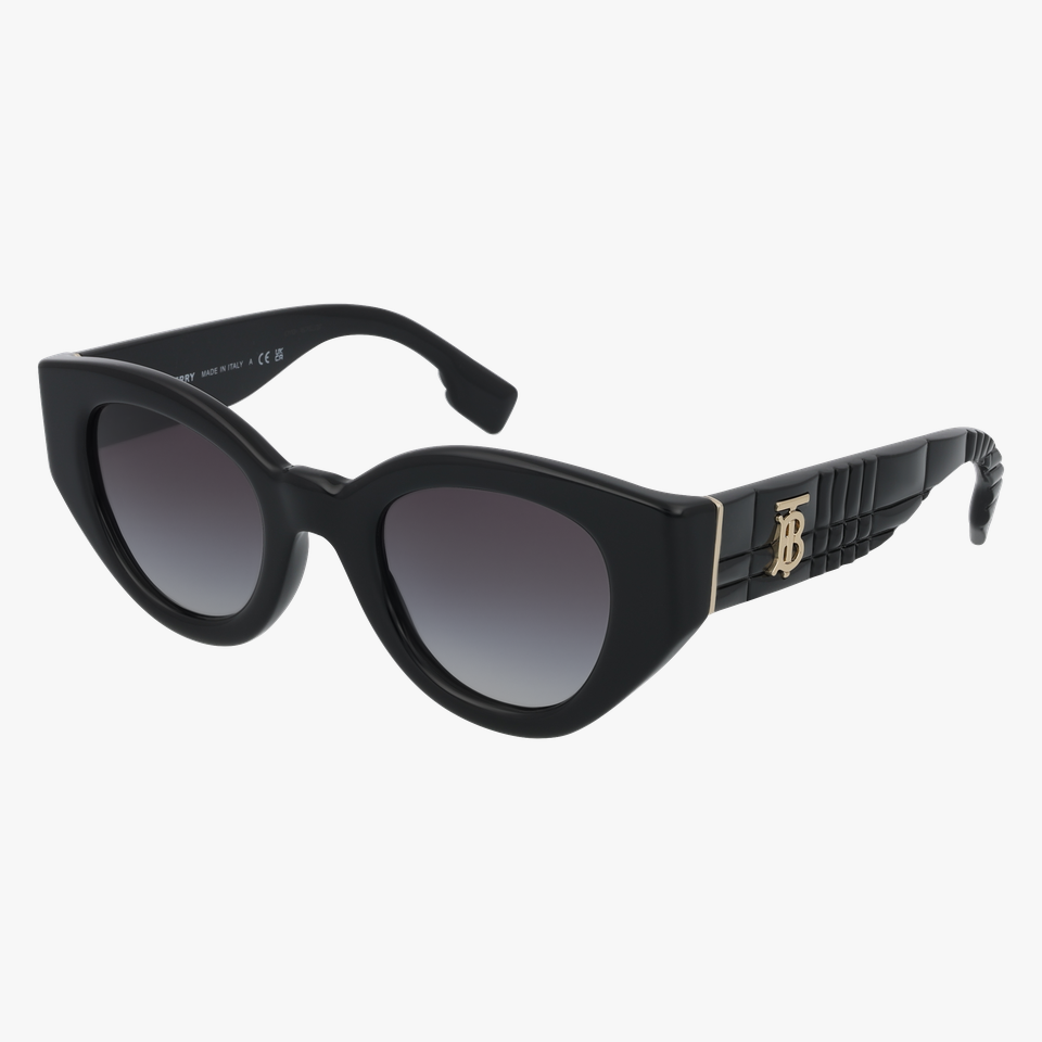 Lunettes de soleil femme BE4390 noir - Vue de face