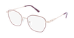 LUNETTES DE VUE femme MAGIC MARINE violet/doré - Vue de face