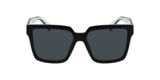 LUNETTES DE SOLEIL femme PR 24ZS noirVue de face