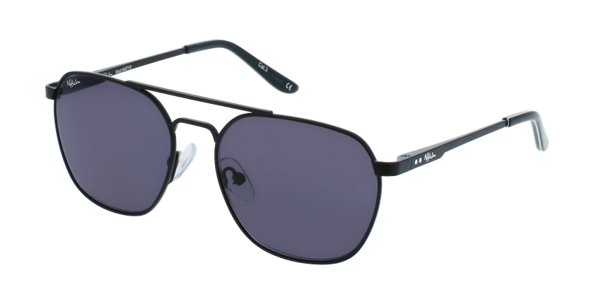 LUNETTES DE SOLEIL enfant MATYS noir - Vue de face
