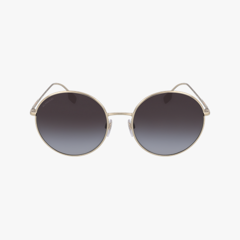 Lunettes de soleil femme PIPPA dorée Vue de face