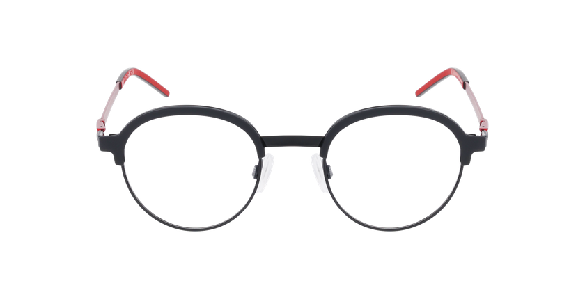 Lunettes de vue homme MAGIC276 noir/rouge - Vue de face