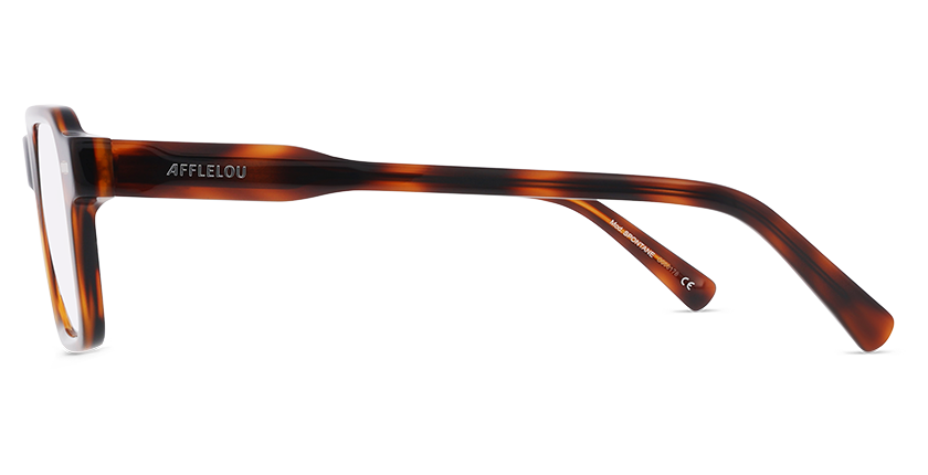 Lunettes de vue homme CARACTÈRES SPONTANE écaille - Vue de face