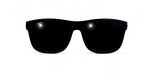 LUNETTES DE SOLEIL homme DIEGO bleu - Vue de face