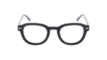 Lunettes de vue homme CARACTÈRES OPTIMISTE noir - Vue de face