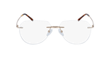 LUNETTES DE VUE homme MAGIC 138 doré/bleu - Vue de face