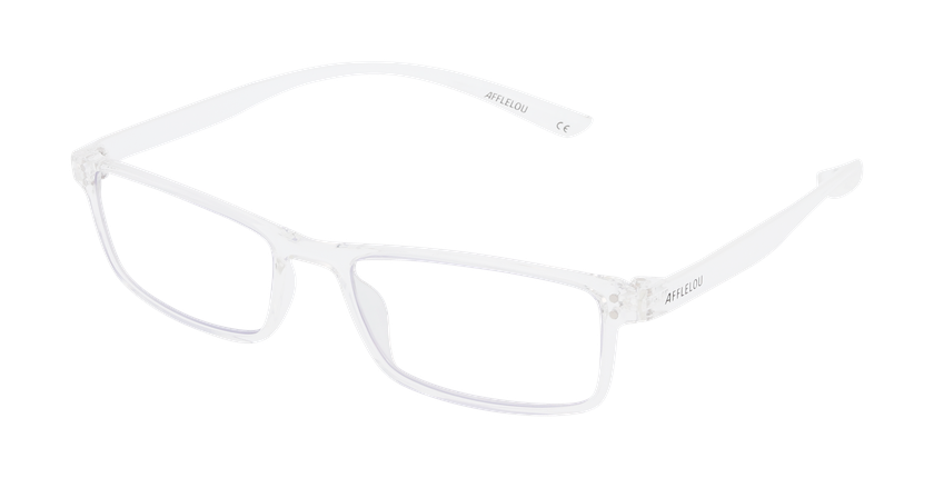 Lunettes de vue FORTY MAGIC BLUE BLOCK M4UCR01 blanc - Vue de face