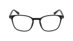 Lunettes de vue homme AYMERIC noir/vert - Vue de face