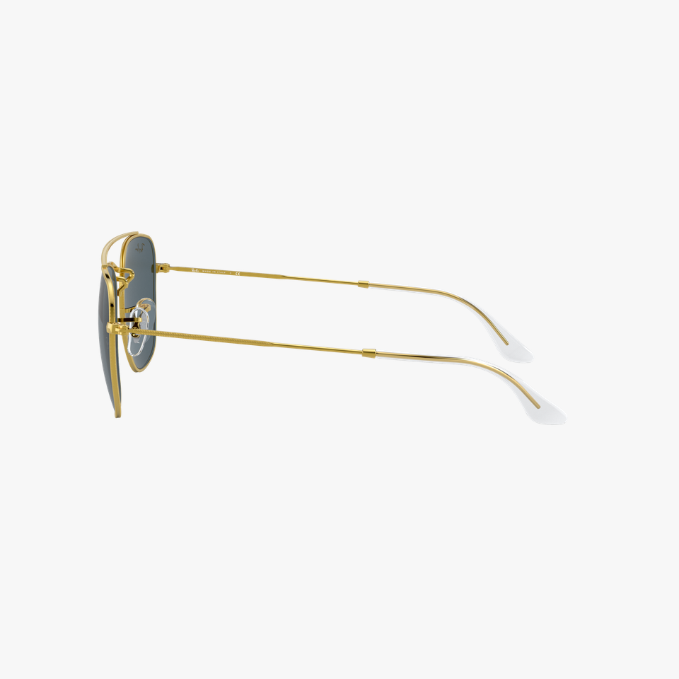 Lunettes de soleil homme RB3557 dorée - Vue de face