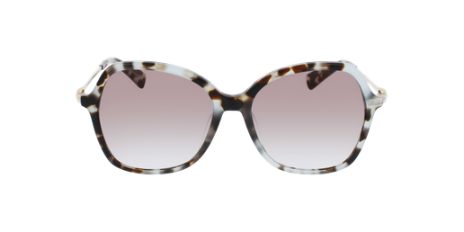 LUNETTES DE SOLEIL femme LO705S écaille/bleuVue de face