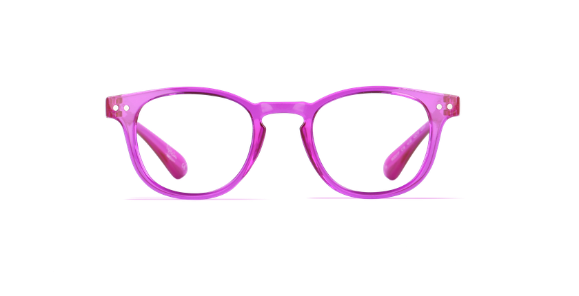 LUNETTES DE VUE enfant BLUE BLOCK ENFANT rose - Vue de face