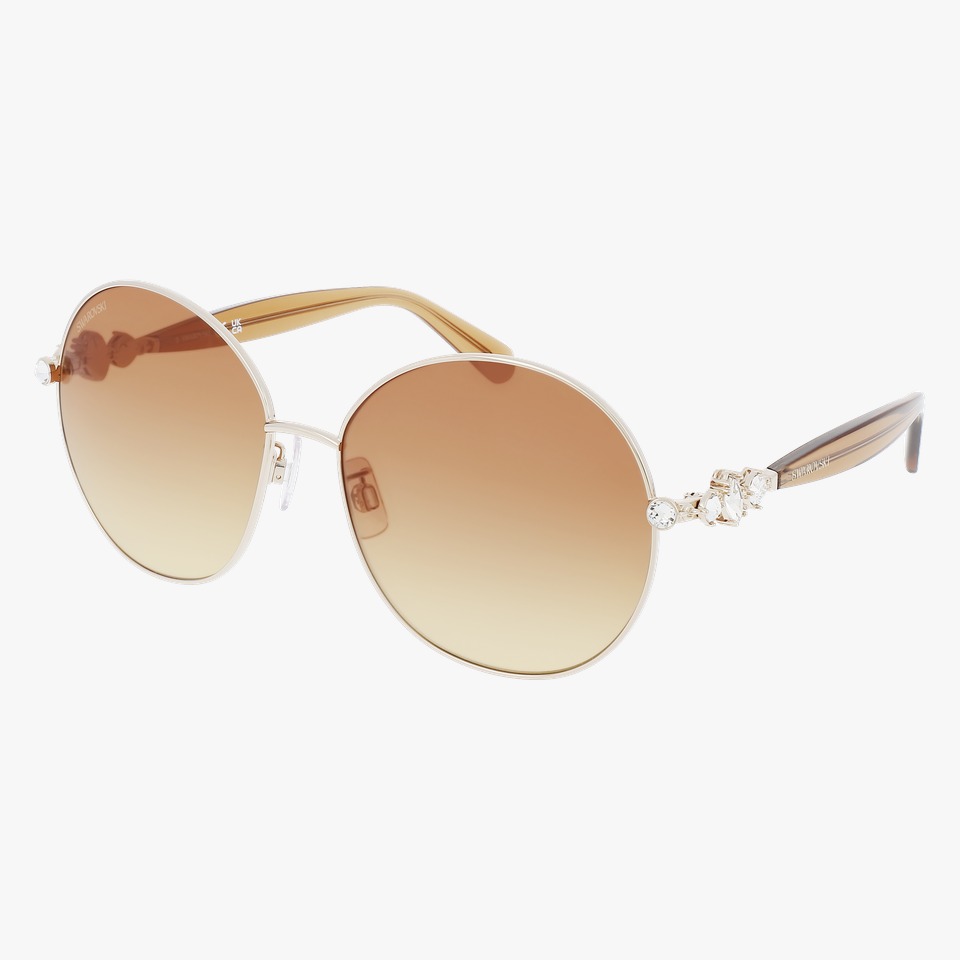 Lunettes de soleil femme SK0359-H dorée - Vue de face
