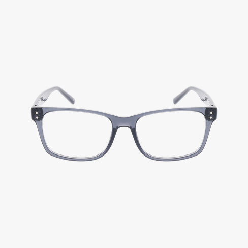 Lunettes de vue homme DANIEL gris/gris Vue de face
