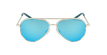 LUNETTES DE SOLEIL enfant PLD 8015/N doré - Vue de face