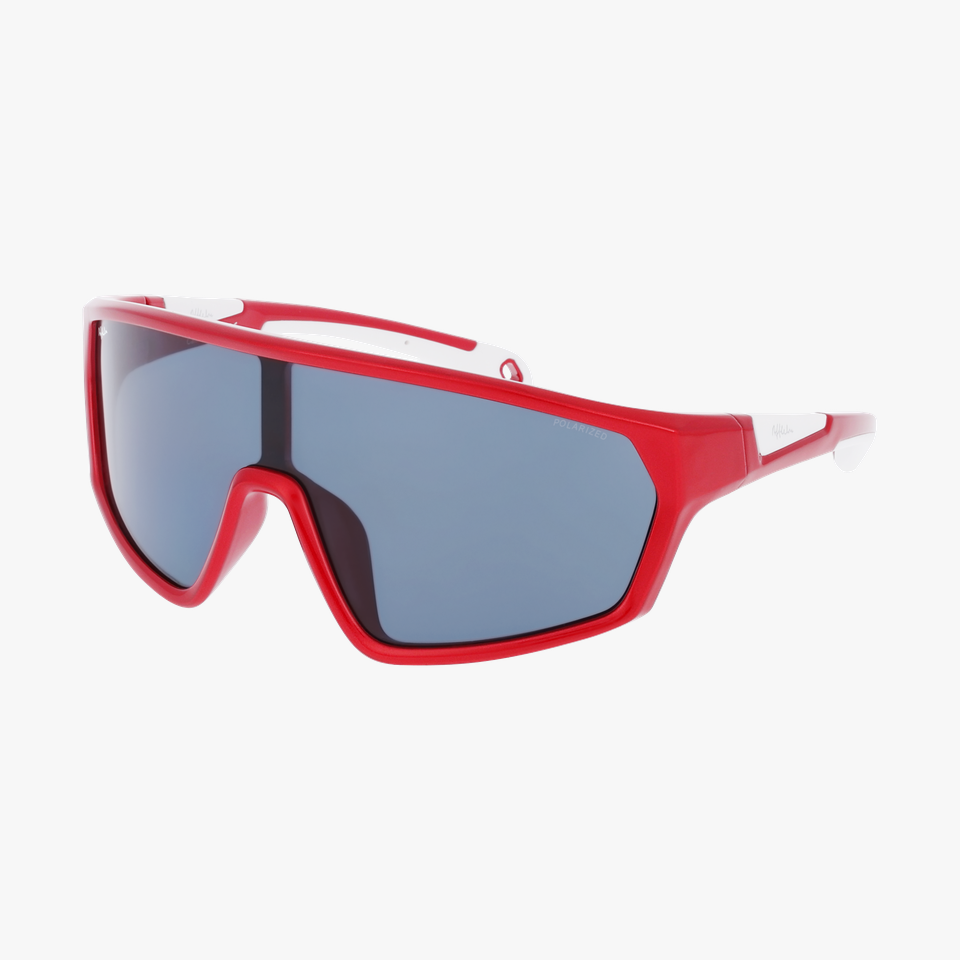 Lunettes de soleil enfant LAURIAN POLARIZED rouge - Vue de face