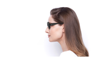 LUNETTES DE VUE femme ALBANE noir - Vue de face