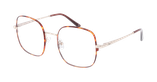 Lunettes de vue femme NIKITA écaille/dorée - Vue de face