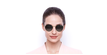 LUNETTES DE SOLEIL femme 0BA5004S NODO 52GD noir - Vue de face
