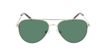 LUNETTES DE SOLEIL RUSSEL doré - Vue de face