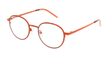 LUNETTES DE VUE homme MAGIC 155 orange/marron - Vue de face