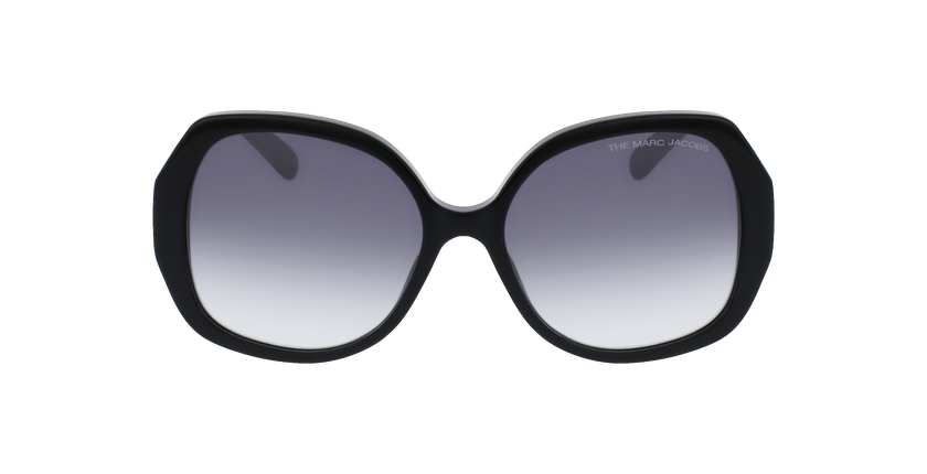 LUNETTES DE SOLEIL femme MARC 581/S noir/bleu - Vue de face