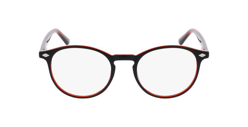 LUNETTES DE VUE enfant MAGIC KAY noir/rouge - Vue de face