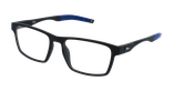 Lunettes de vue homme MAGIC 188 noir/bleu - Vue de face