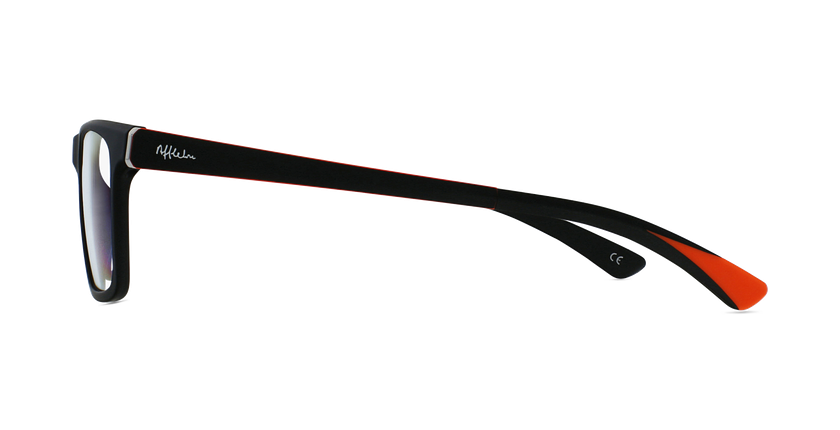 LUNETTES DE VUE enfant MAGIC 64 noir/orange - Vue de côté