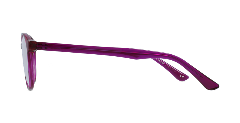 LUNETTES DE VUE femme RZERO3 violet - Vue de côté