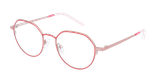 Lunettes de vue femme MAGIC 150 rose/dorée - Vue de face