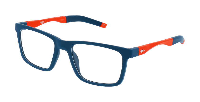 LUNETTES DE VUE enfant MAGIC 190 bleu/orange - Vue de face