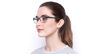 LUNETTES DE VUE femme RZERO9 bleu - vue de 3/4