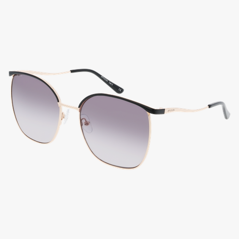 Lunettes de soleil femme VIA dorée/noir