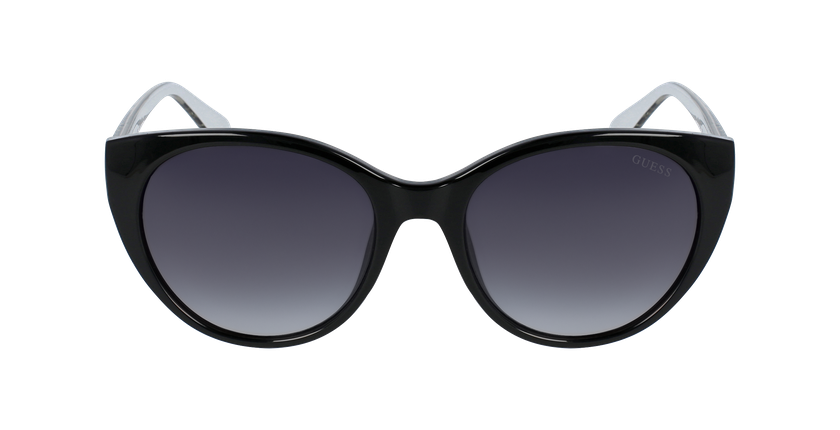 LUNETTES DE SOLEIL femme GU7594 noir - Vue de face