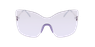 Lunettes de soleil femme AMBRA argenté