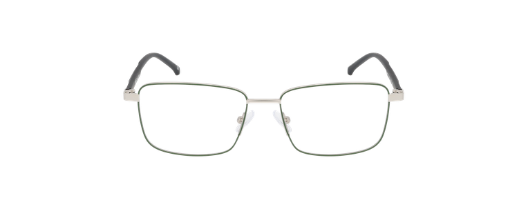 Lunettes de vue homme HECTOR vert - Vue de face