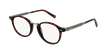 LUNETTES DE VUE BRAHMS rouge - vue de 3/4