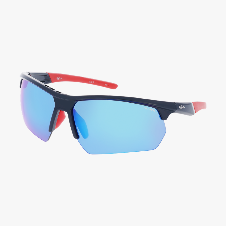 Lunettes de soleil VERNON POLARIZED bleu - Vue de face
