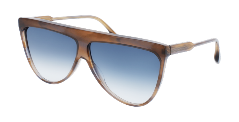 LUNETTES DE SOLEIL femme VB619S marron/bleu - Vue de face