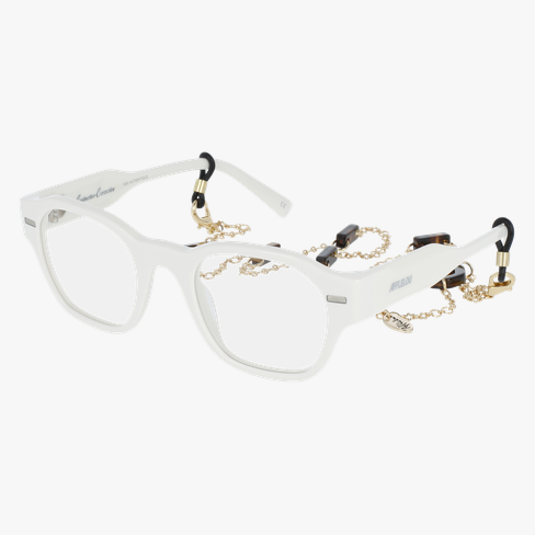Lunettes de vue femme CARACTÈRES AUTHENTIQUE blanc