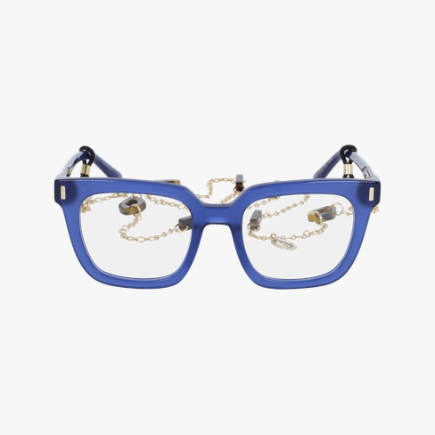 Lunettes de vue femme CARACTÈRES REVEUSE bleu/violet