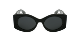 LUNETTES DE SOLEIL femme GG0810S noir - Vue de face