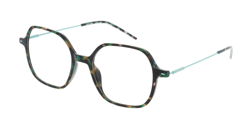 Lunettes de vue femme MAGIC 350 écaille/violet - Vue de face