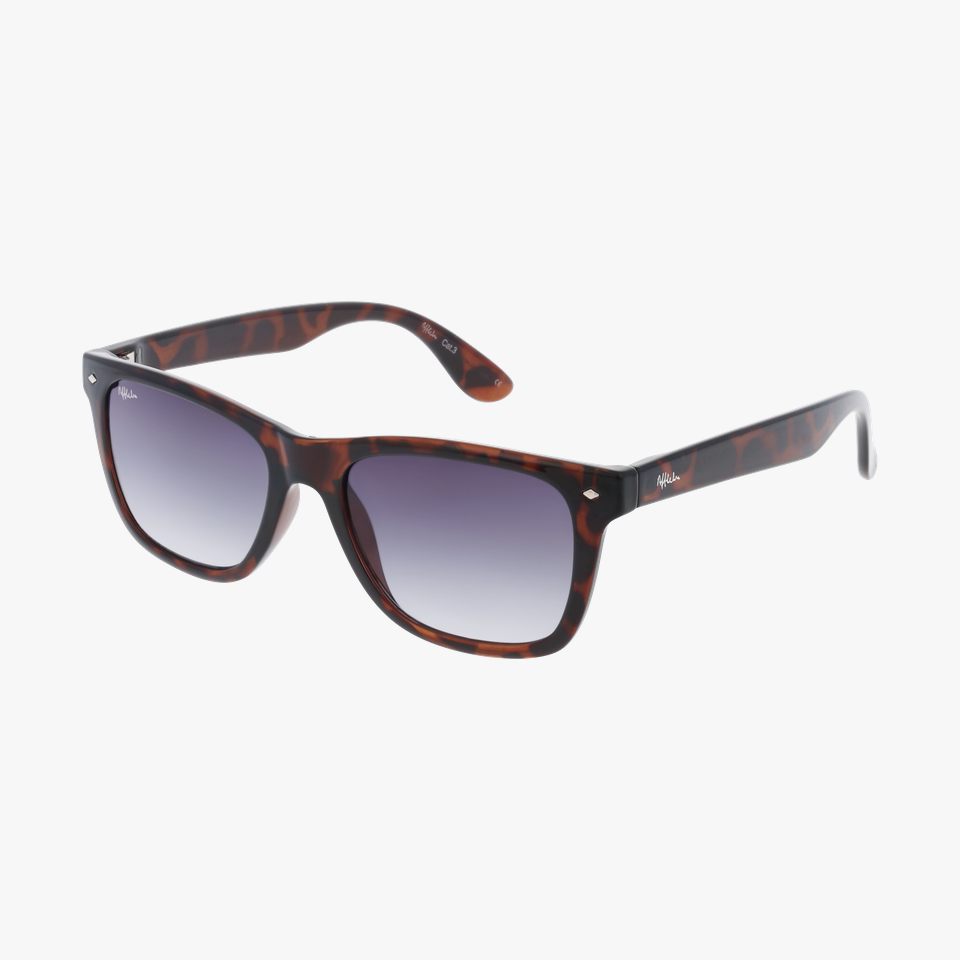 Lunettes de soleil DOMINGO écaille - Vue de face