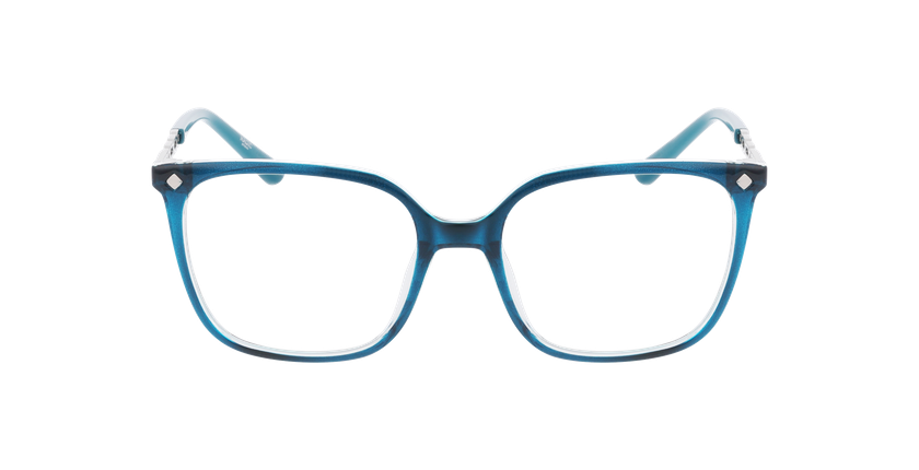 Lunettes de vue femme MAGIC256 vert/turquoise - Vue de face