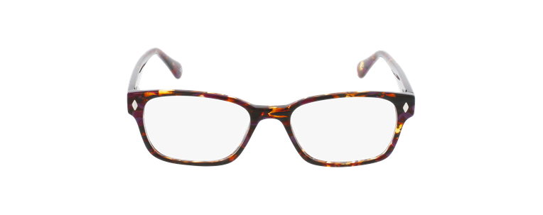 LUNETTES DE VUE femme MAGIC 146 écaille/violet - Vue de face