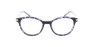 Lunettes de vue femme GEORGIA écaille bleu/bleu