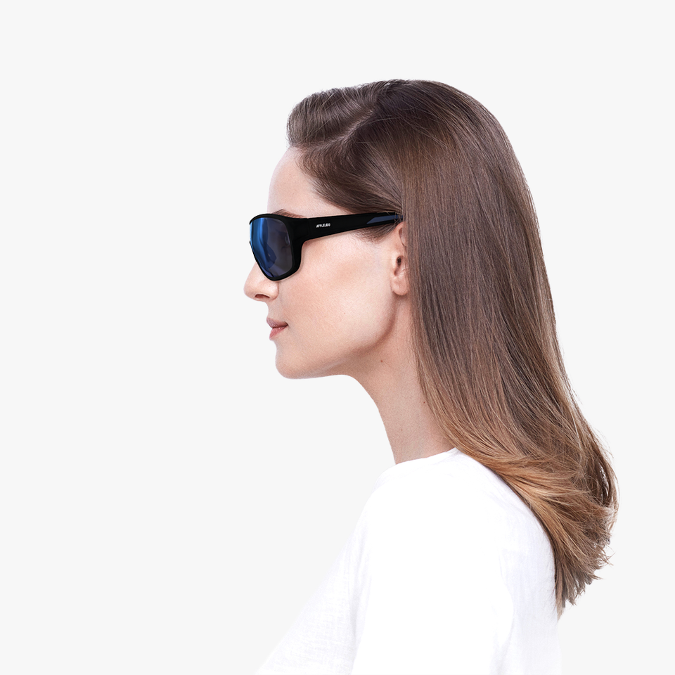 Lunettes de soleil WILMA POLARIZED noir - Vue de face