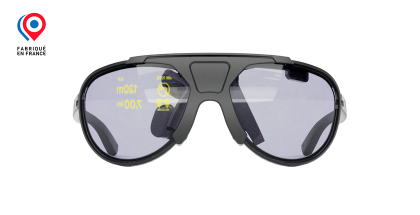 LUNETTES DE SOLEIL COSMO VISION - Les lunettes connectées noir/autre - Vue de face