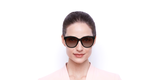 LUNETTES DE SOLEIL femme GU7850 écaille - Vue de face